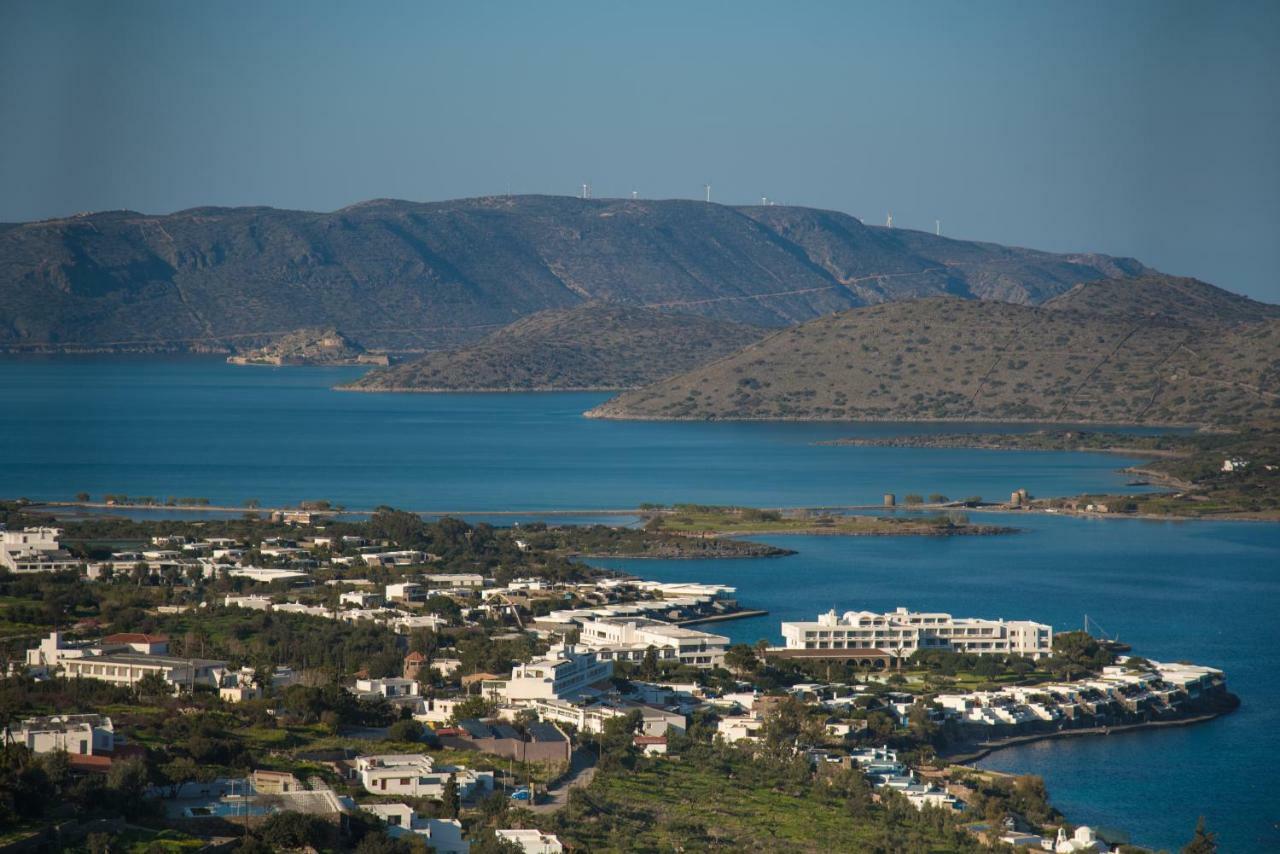 Elounda Dream House Villa Bagian luar foto